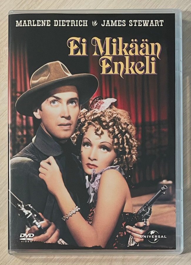 Ei mikään enkeli (1939) Marlene Dietrich & James Stewart