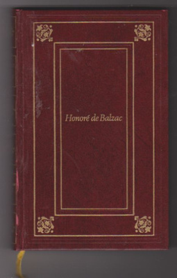 Honoré De Balzac - Laakson lilja Exlibris