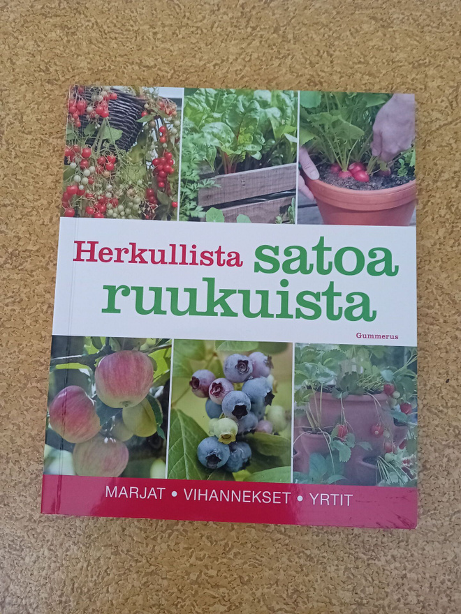 Herkullista satoa ruukuista