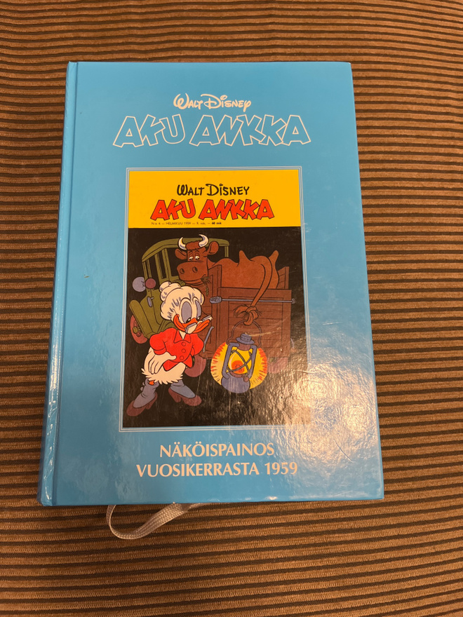 Aku Ankan näköispainos vuosikerta ,1959
