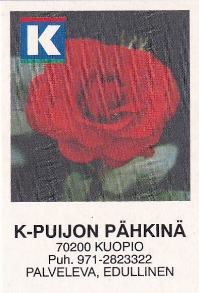 Kuopio. K - Puijon Pähkinä . Kesko Oy  .s42