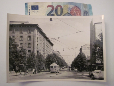 Postikortin Alkup. Valokuva Tampere 1950-l