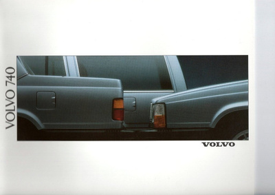 Volvo 740 -esite, 1989