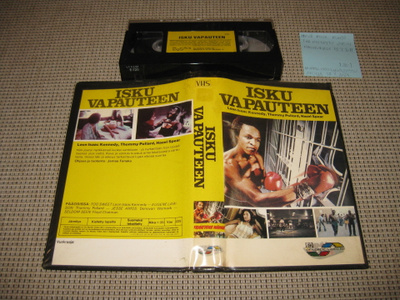 Isku Vapauteen-VHS FIx, Nordic, Penitentiary, Blaxploitation