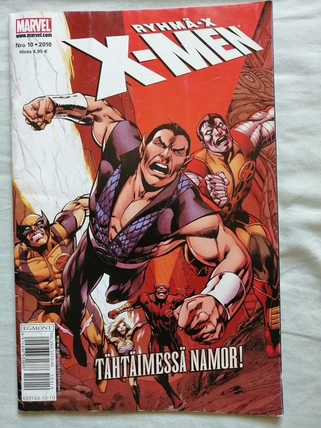 Ryhmä-X 2010/10: Tähtäimessä Namor!