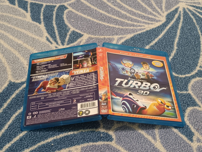 Turbo 3D Blu-Ray + Blu-Ray