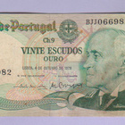 Portugali 20 Escudos v.1978 P-176 - pikkukuva 1