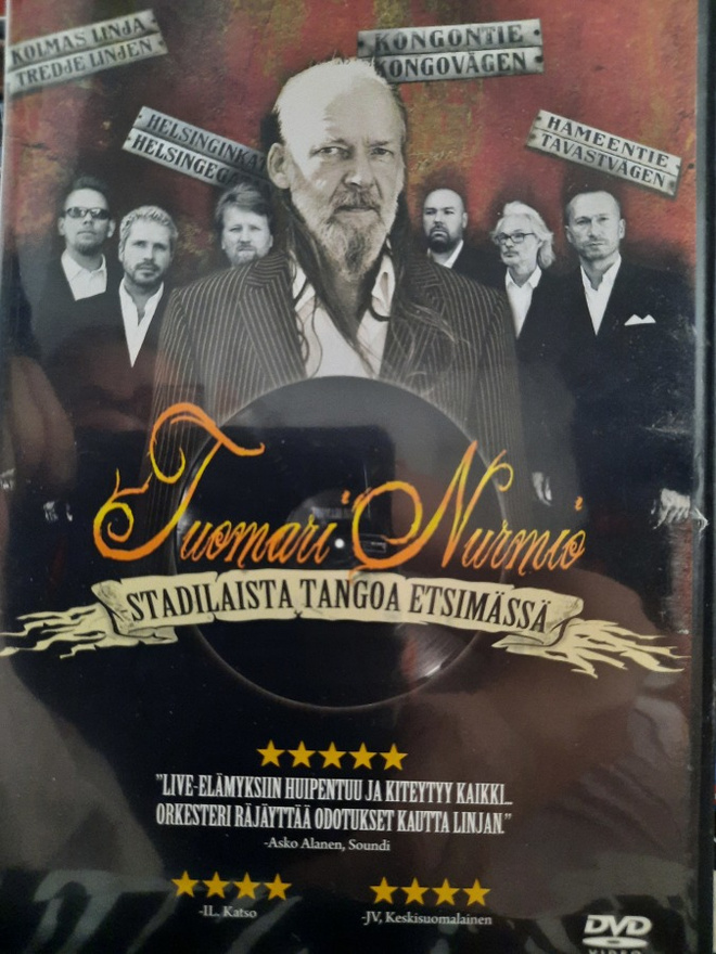 Tuomari Nurmio - Stadilaista tangoa etsimässä- DVD