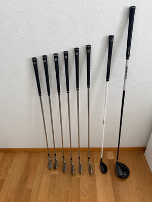 Myydään Wilson leftin golfmailat