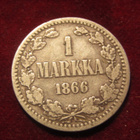 1 markka 1866 - pikkukuva 1