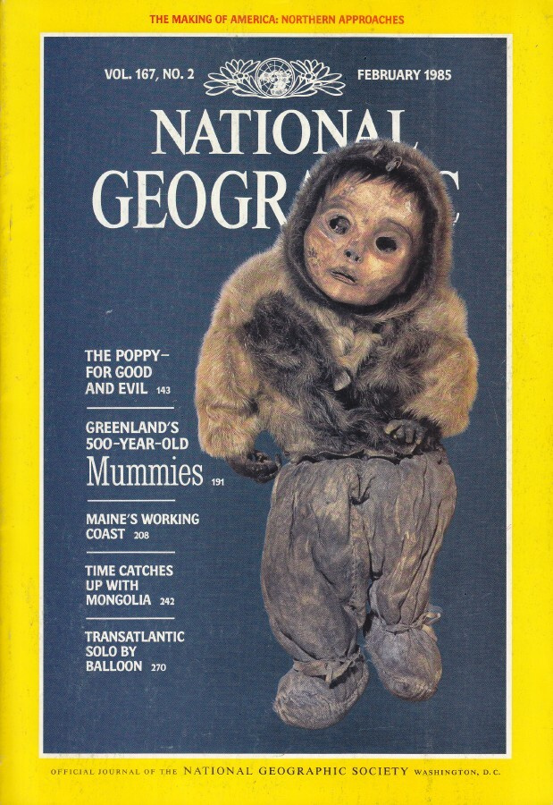 National Geographic vol.167 No.2 poster: Northern Approaches