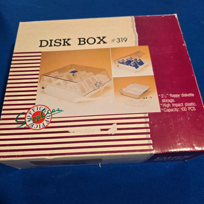 Diskettiboxi  uusi