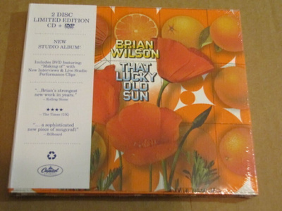 Brian Wilson That lucky old sun cd + dvd muoveissa Beach Boy