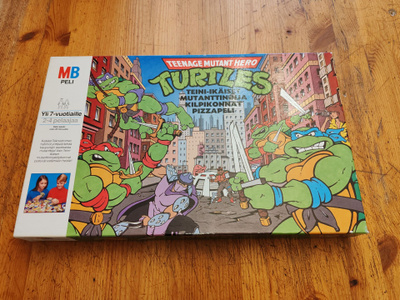 Vanha turtles pizzapeli