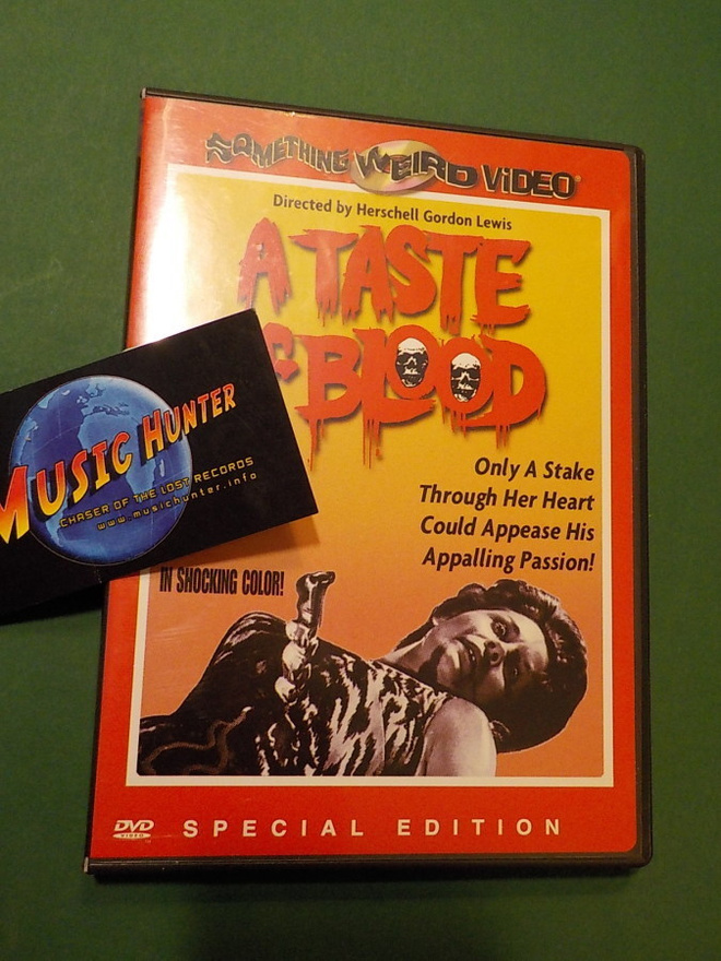 A TASTE OF BLOOD UUSI DVD (W)