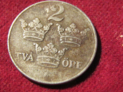 2 öre 1944 Ruotsi-Sweden