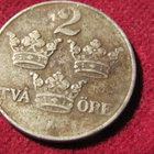 2 öre 1944 Ruotsi-Sweden - pikkukuva 1