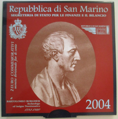 SAN MARINO 2€ 2004