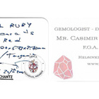 Käsittelemätön rubiini 1.27ct kuuma pinkin punainen Tansania - pikkukuva 4