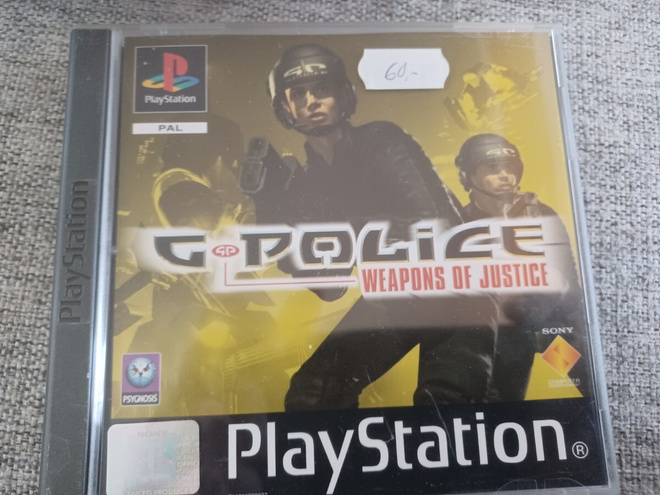 PS1 - G-Police Weapons of Justice(CIB)
