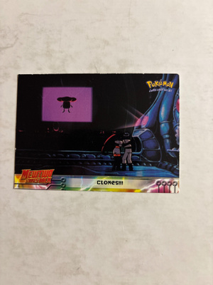 Clones 1999 Topps Mewtwo Strikes Back