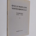 Oulunkylän yhteiskoulu vuosikertomus 1935-1936 - pikkukuva 1