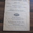 LAPPEENRANNAN AJOT OHJELMA 25.9-1948 - pikkukuva 1