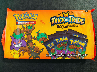 Avaamaton 2024 Pokemon Trick or Trade Booster Bundle
