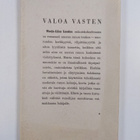 Marja-Liisa Luoto : Valoa vasten : runoja - pikkukuva 2