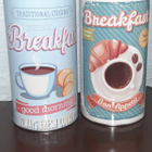 Kaksi pyöreää peltipurkkia Breakfast Coffee - pikkukuva 2