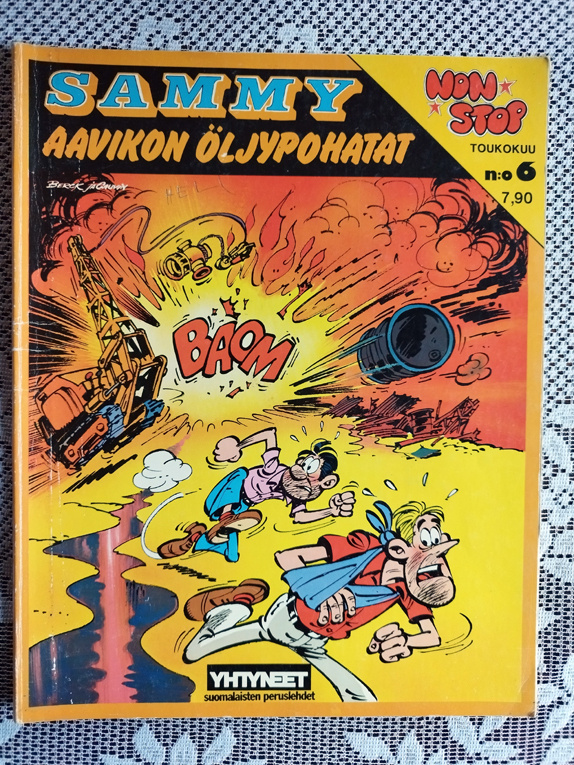 Non Stop N:o 6  Sammy Aavikon öljypohatat