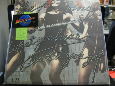 IKE & TINA TURNER - WHAT YOU HEAR IS WHAT YOU GET EX+/EX+ LP