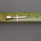 14 karaatin kultainen risti 26mm - pikkukuva 2