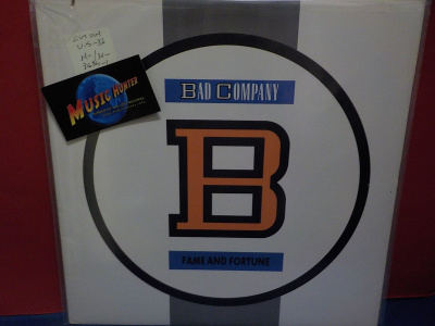 BAD COMPANY - FAME AND FORTUNE U.S .86 M-/M- LP