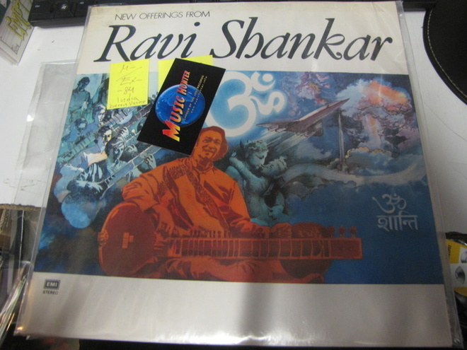 RAVI SHANKAR - NEW OFFERINGS FROM RAVI SHANKAR LP '84 INTIA