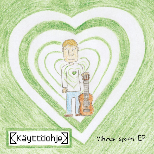 Käyttöohje - Vihreä Sydän EP (CD) HIENO KUNTO!!