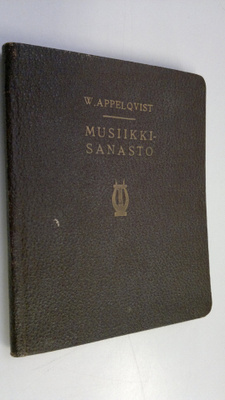 Walter (toim.) Appelqvist : Musiikkisanasto