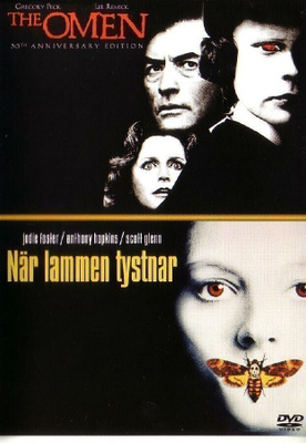 dvd, Ennustus (1976) & Uhrilampaat (1990) 2dvd [jännitys, ka