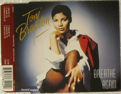 Toni Braxton • Breathe Again CD Maxi-Single