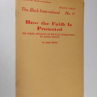 Joseph McCabe : How the Faith Is Protected : the unique a... - pikkukuva 1