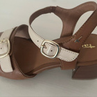 Tamaris nahkaiset sandaalit koko 37 ruskea/beige - pikkukuva 1