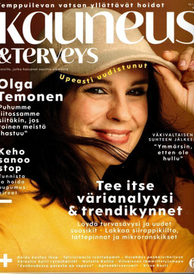 Kauneus & Terveys n:o 14 2023 Olga Temonen. Tarja. Natalia.