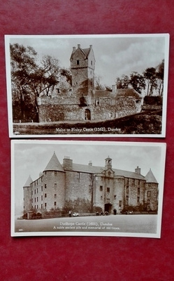 Skotlantilaisiet linnat: Fintry/Dudhope Castle-postikortit