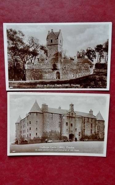 Skotlantilaisiet linnat: Fintry/Dudhope Castle-postikortit