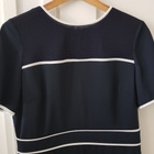 M&S / Marks & Spencer mustavalkoinen Mekko - koko 42 / L - pikkukuva 3