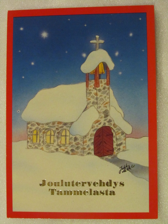 Postikortti • Joulutervehdys Tammelasta
