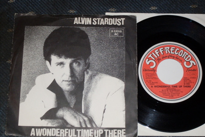 7" ALVIN STARDUST - Wonderful Time Up There - single 1981 EX