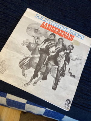Solistiyhtye Suomi Aasiserenadi single ps 1987