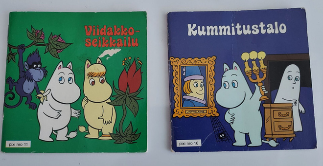 Muumiperheen mimikirjastoo