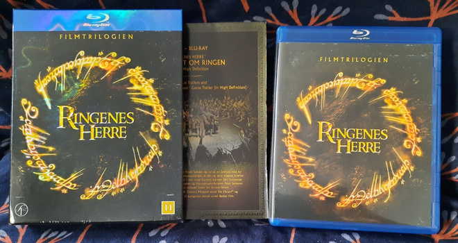 Taru Sormusten Herrasta trilogia  BLU-RAY